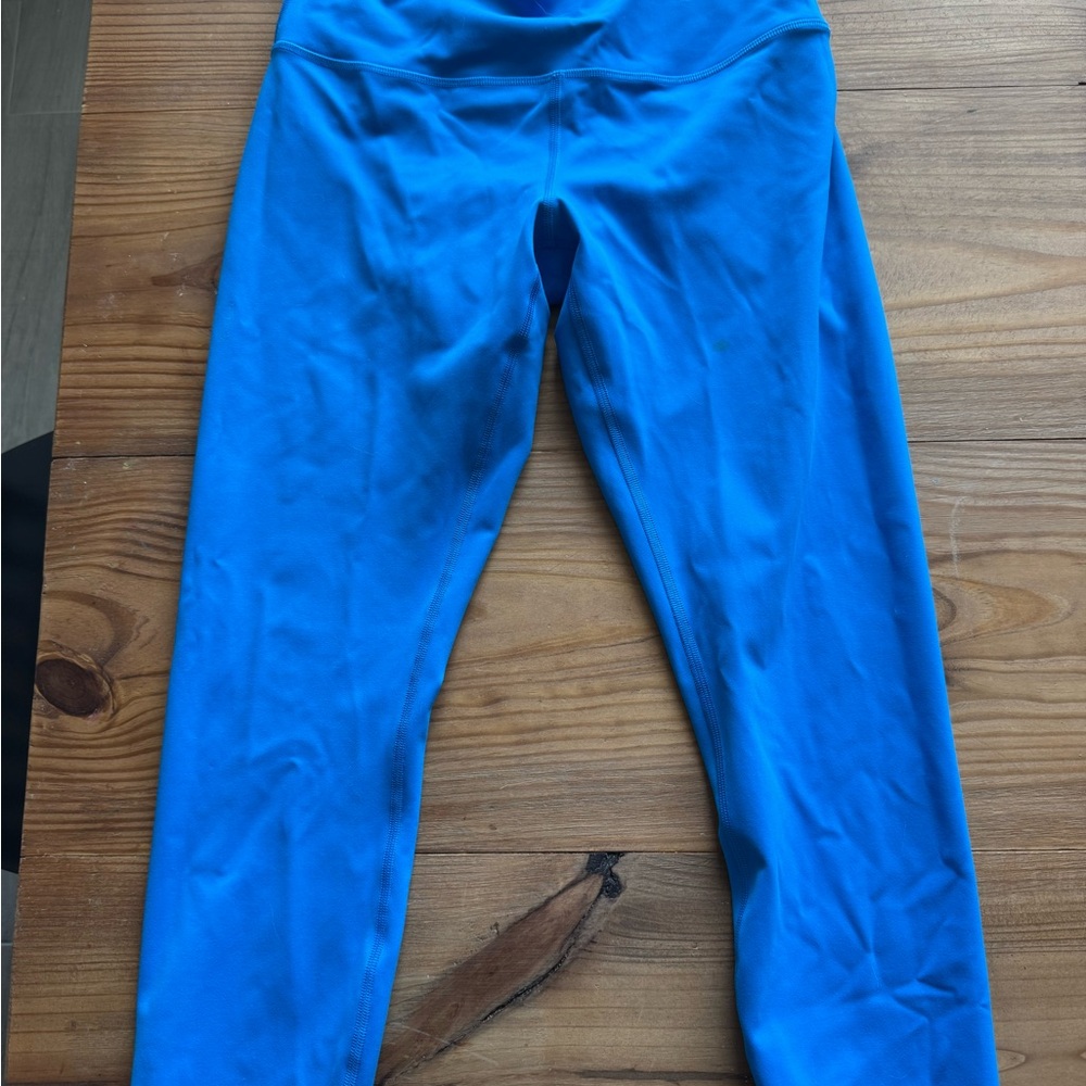 Lululemon Athletica Vibrant Blue Leggings